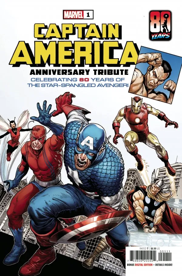 Cover of Captain America Anniversary Tribute #1