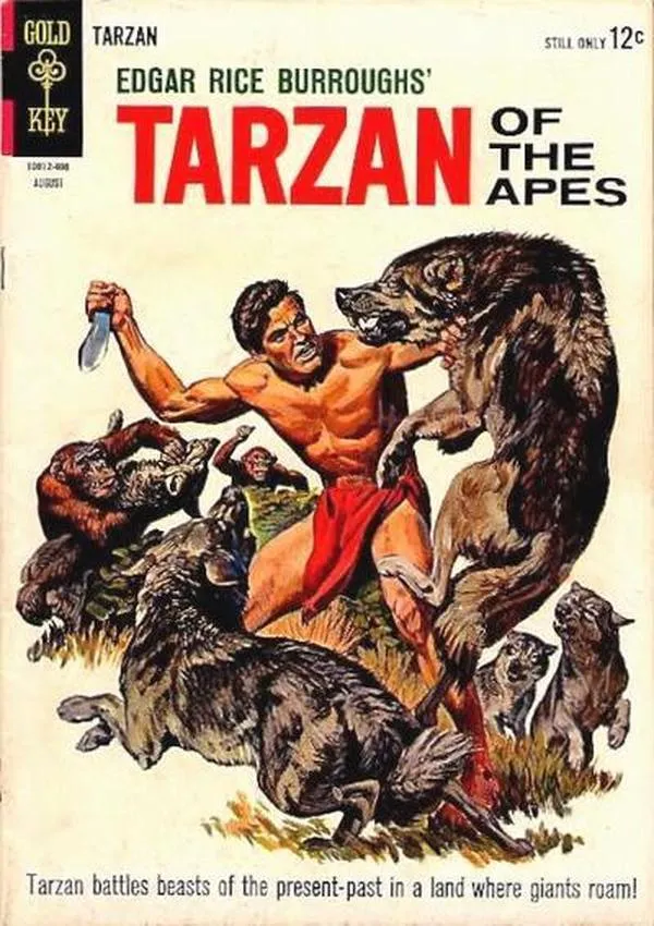 Cover of Edgar Rice Burroughs' Tarzan of the Apes #144