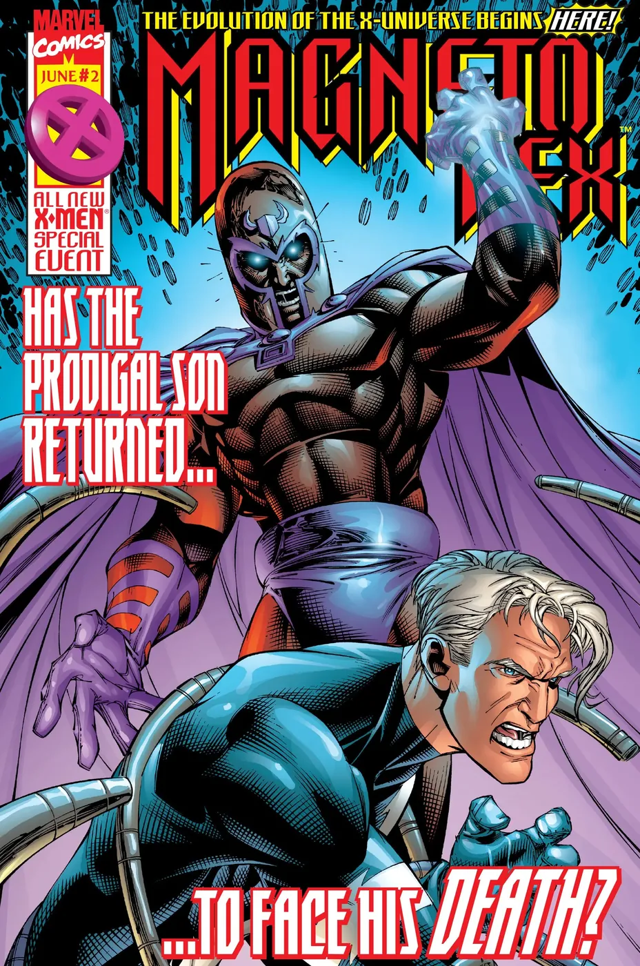 Cover of Magneto Rex #2
