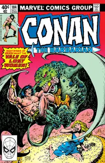 Cover of Conan the Barbarian #104