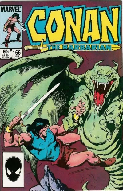 Cover of Conan the Barbarian #166