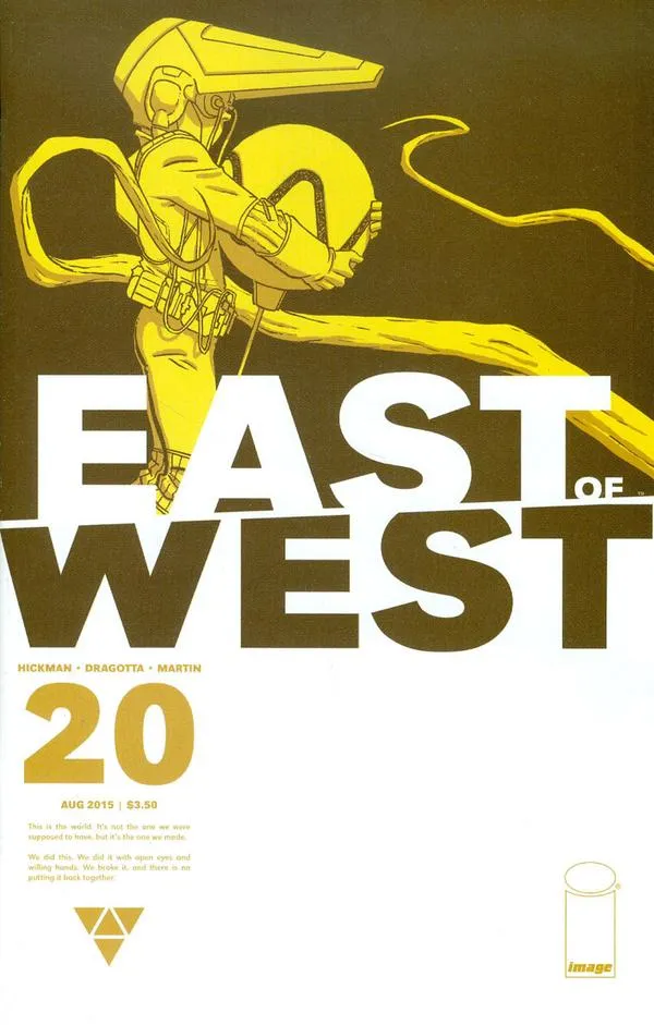 Cover of East of West #20