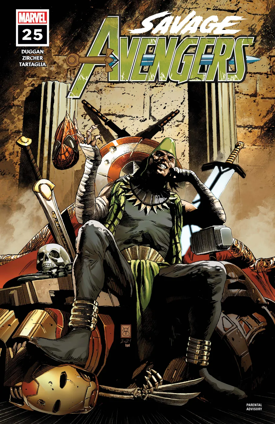 Cover of Savage Avengers #25