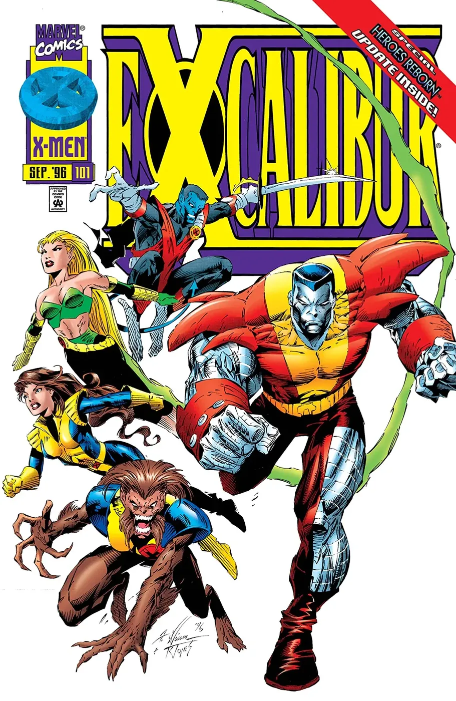 Cover of Excalibur #101