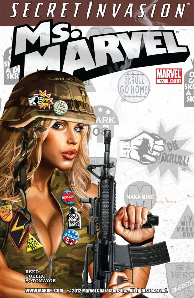 Cover of Ms. Marvel #29