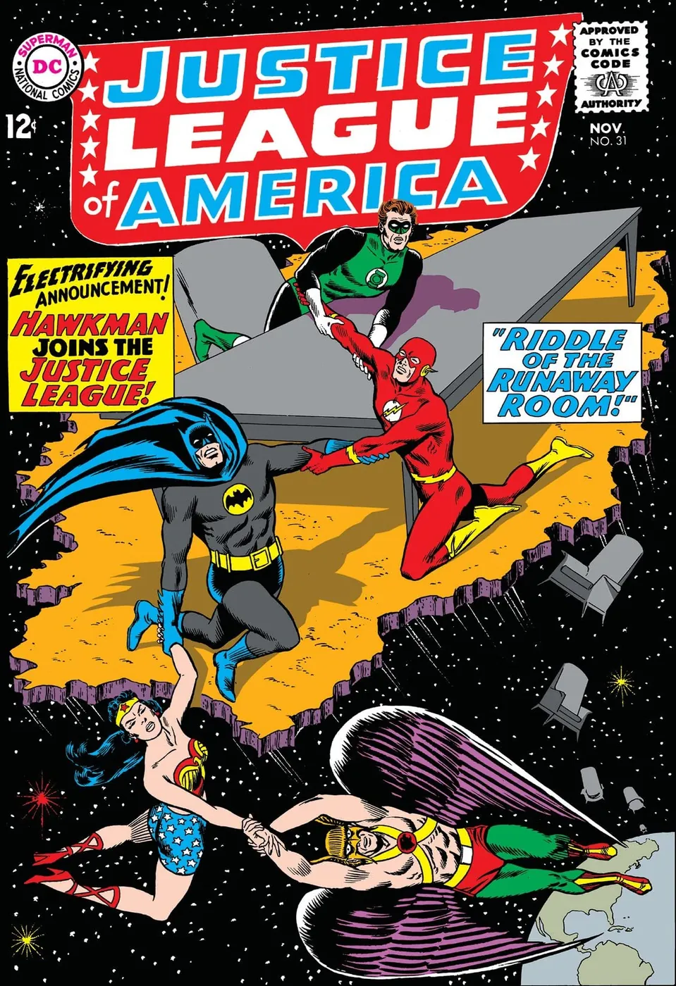 Cover of Justice League of America #31