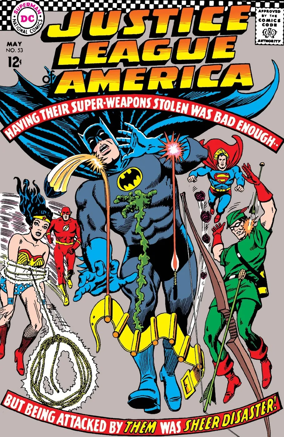 Cover of Justice League of America #53
