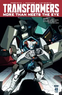 Cover of The Transformers: More Than Meets the Eye #49