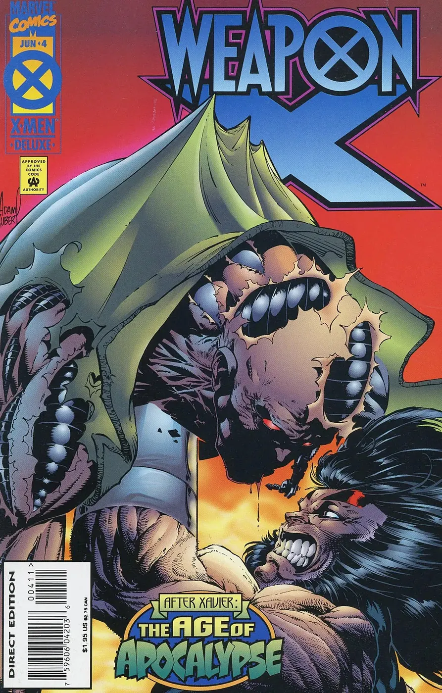 Cover of Weapon X #4