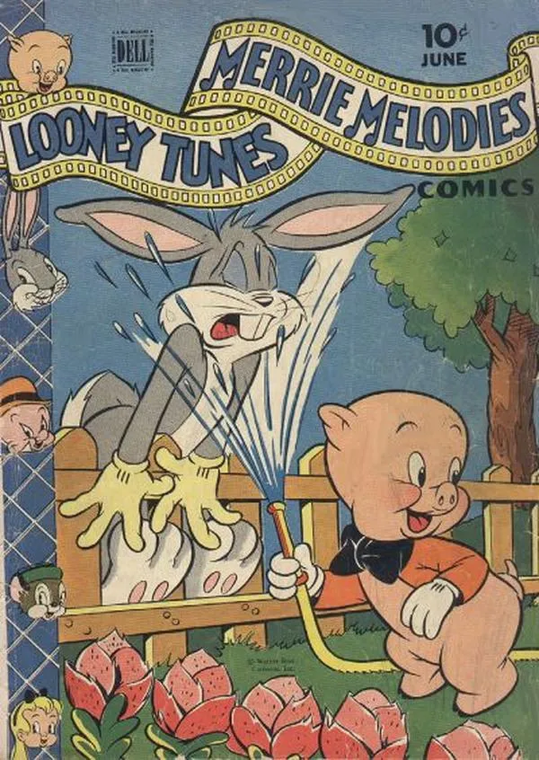 Cover of Looney Tunes and Merrie Melodies Comics #44