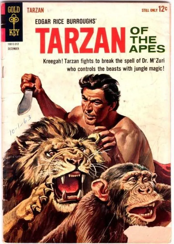Cover of Edgar Rice Burroughs' Tarzan of the Apes #139