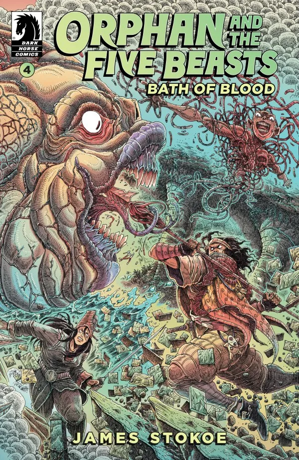Cover of Orphan and the Five Beasts: Bath of Blood #4