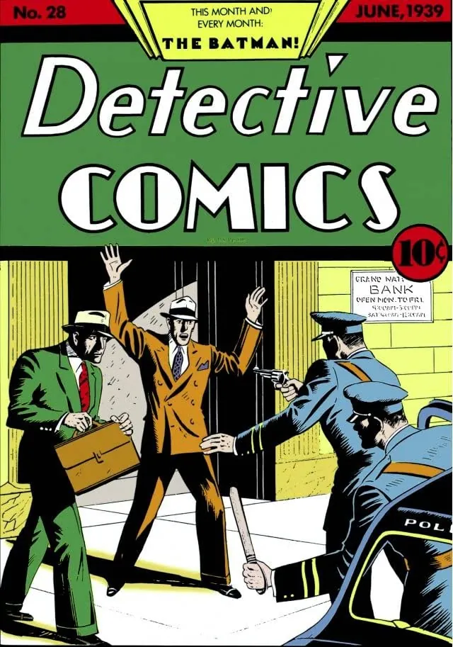 Cover of Detective Comics #28
