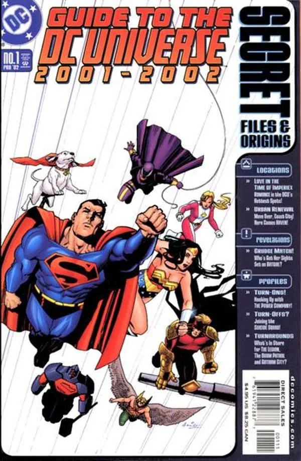 Cover of Secret Files & Origins Guide to the DC Universe 2001-2002 #1