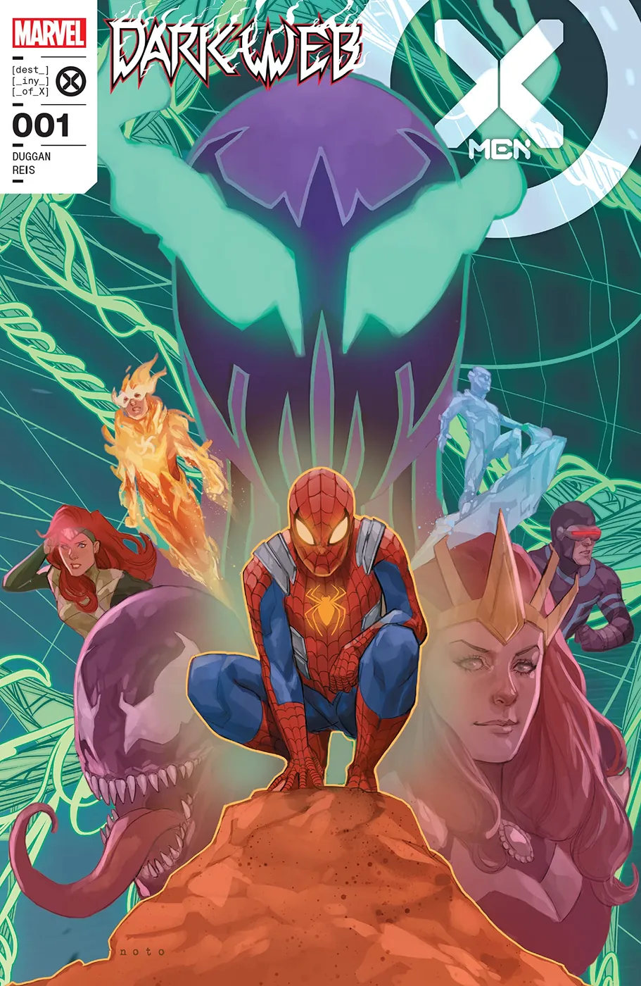 Cover of Dark Web: X-Men #1