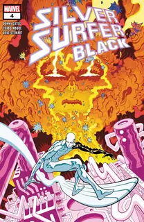 Cover of Silver Surfer: Black #4
