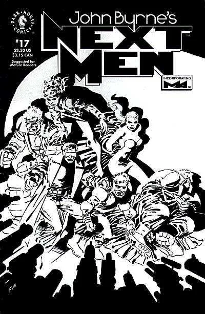 Cover of John Byrne's Next Men #17