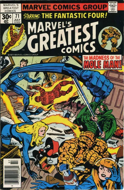 Cover of Marvel's Greatest Comics #71