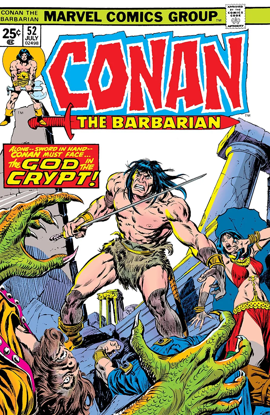 Cover of Conan the Barbarian #52