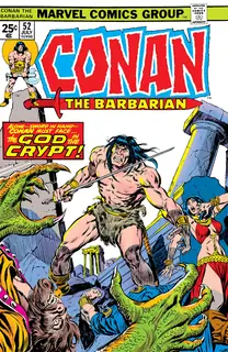 Cover of Conan the Barbarian #52
