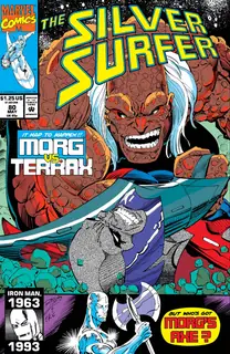 Cover of Silver Surfer #80