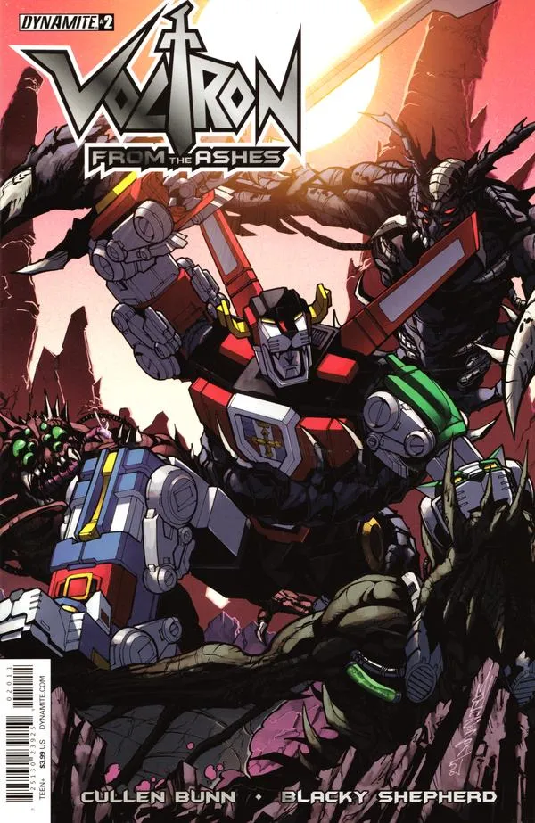 Cover of Voltron: From the Ashes #2