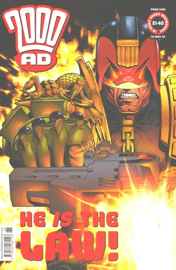 Cover of 2000 AD #1268