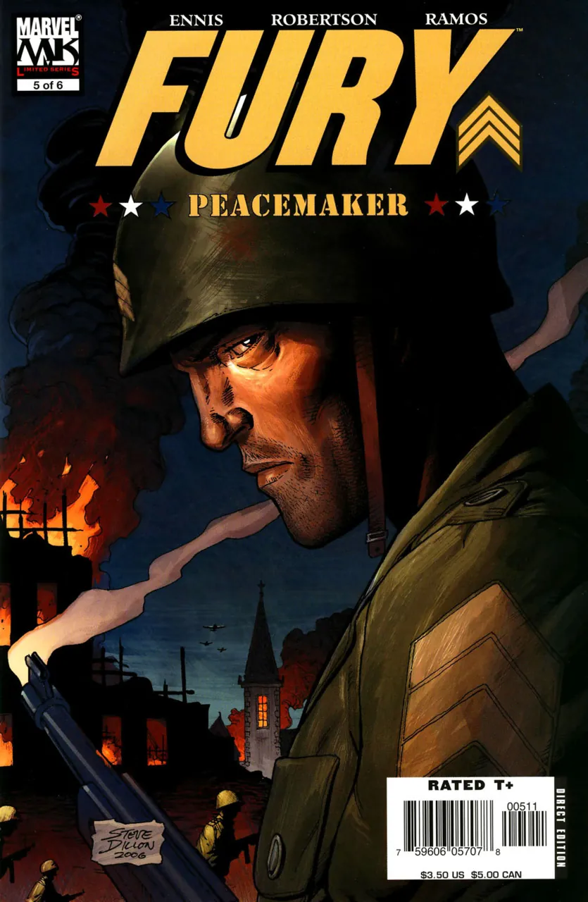 Cover of Fury: Peacemaker #5