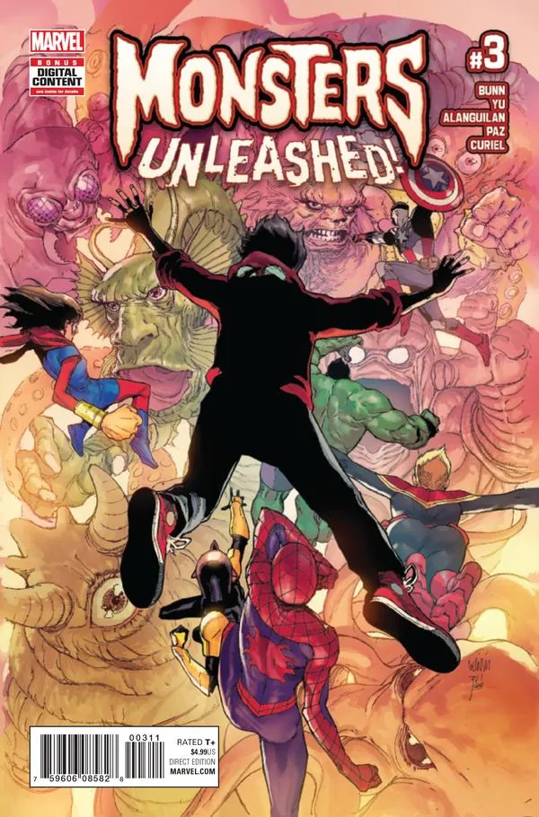 Cover of Monsters Unleashed #3