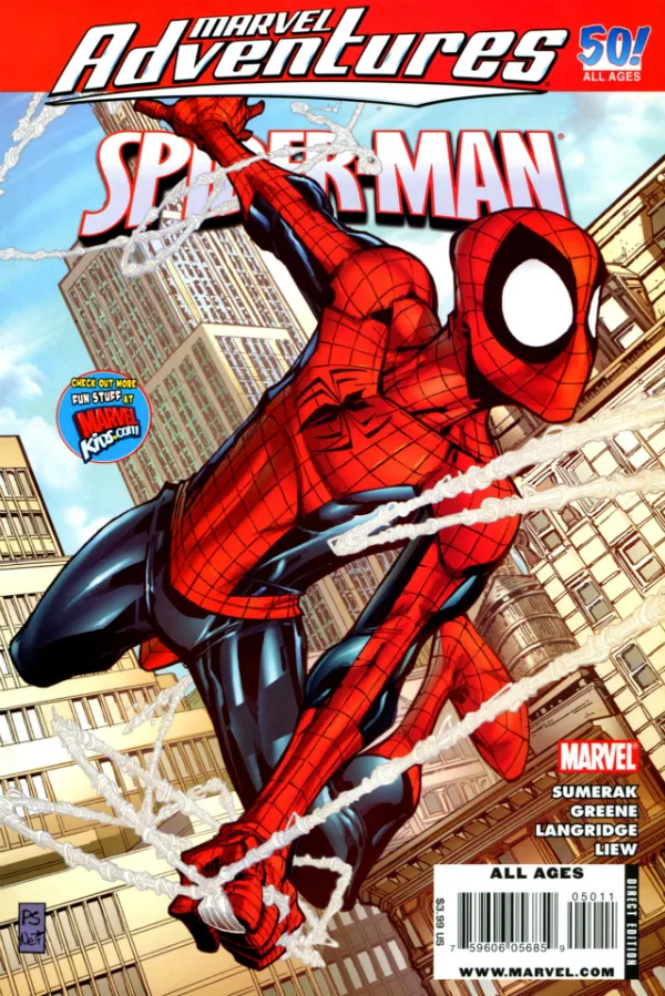 Cover of Marvel Adventures Spider-Man #50