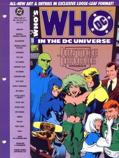 Cover of Who's Who in the DC Universe #7