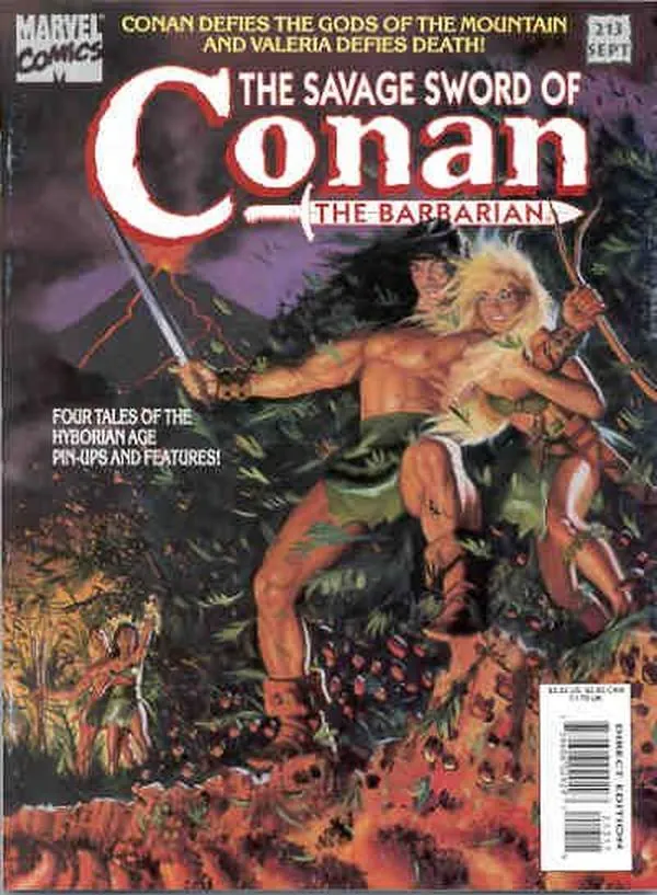 Cover of The Savage Sword of Conan #213