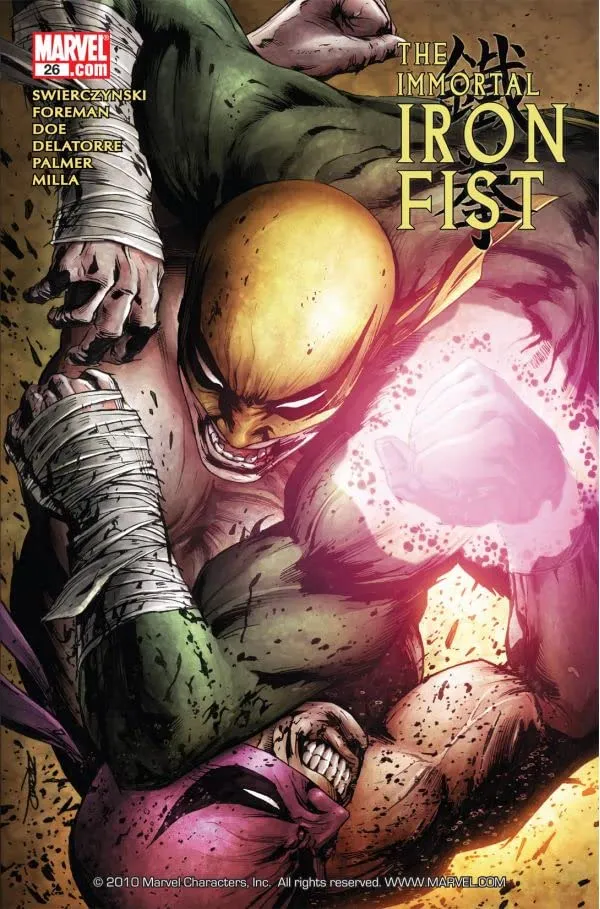 Cover of The Immortal Iron Fist #26