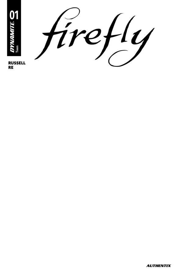 Cover of Firefly #1