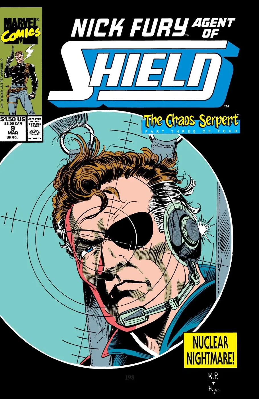 Cover of Nick Fury, Agent of S.H.I.E.L.D. #9