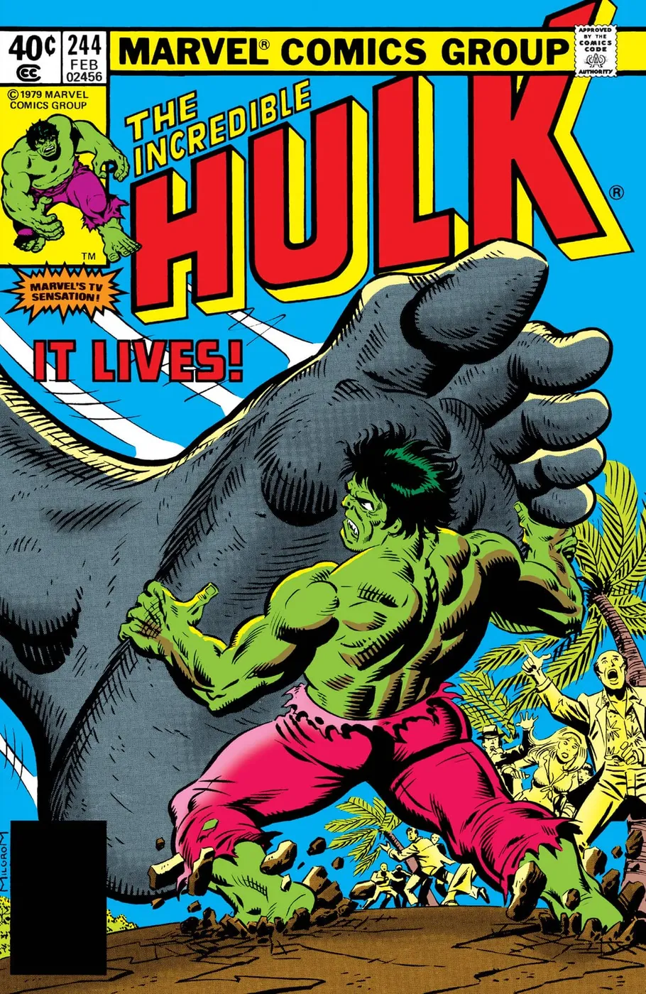 Cover of The Incredible Hulk #244