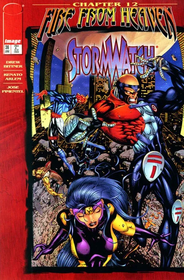 Cover of Stormwatch #36