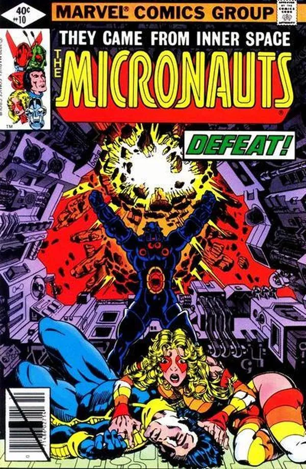 Cover of Micronauts #10