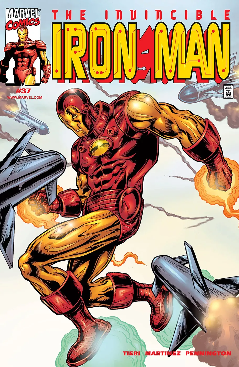 Cover of Iron Man #37