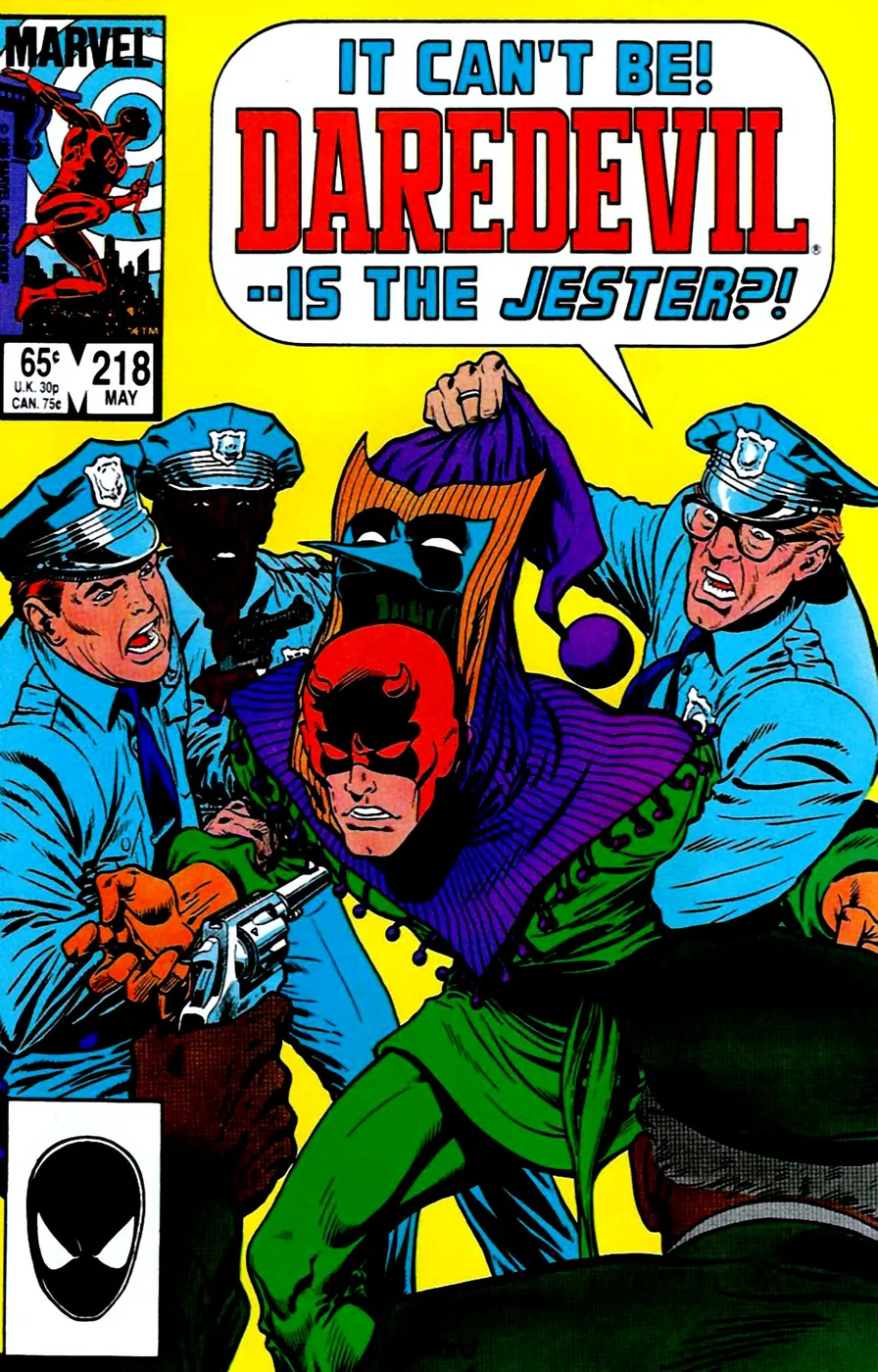 Cover of Daredevil #218