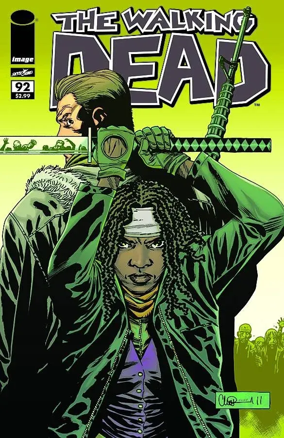 Cover of The Walking Dead #92