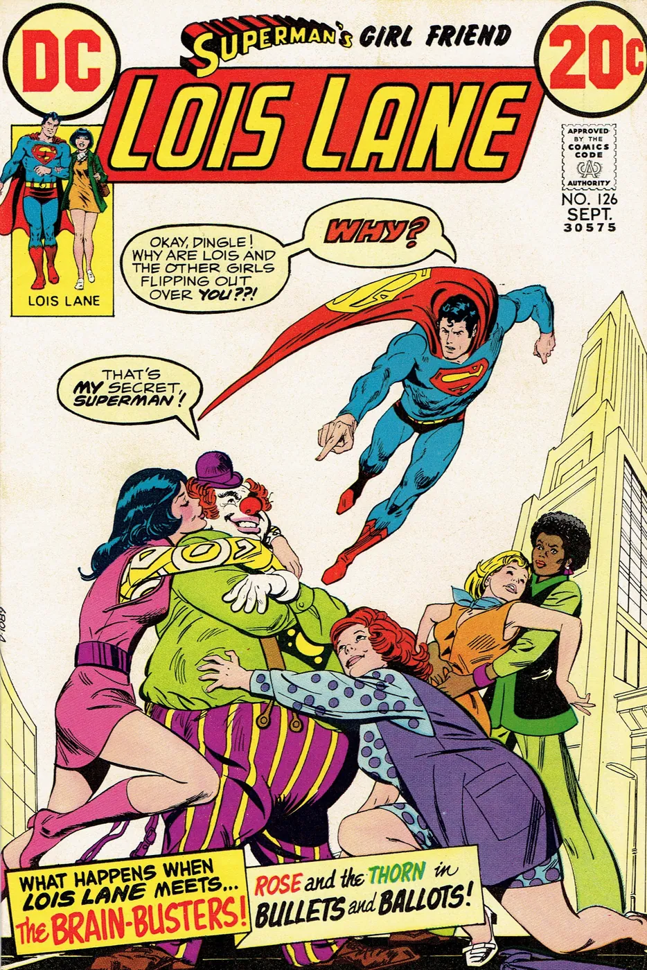 Cover of Superman's Girl Friend, Lois Lane #126