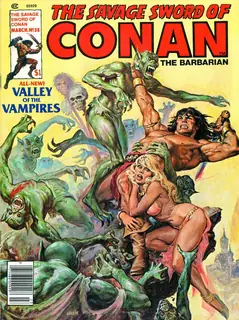 Cover of The Savage Sword of Conan #38