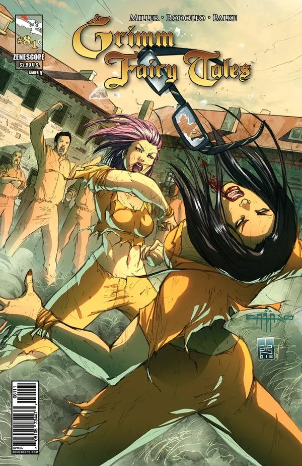 Cover of Grimm Fairy Tales #81