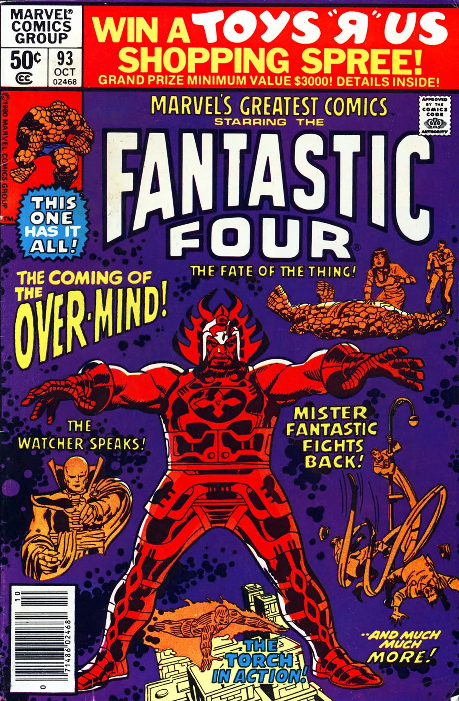 Cover of Marvel's Greatest Comics #93