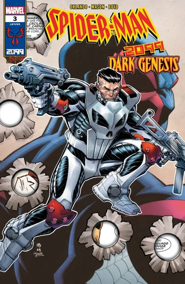 Cover of Spider-Man 2099: Dark Genesis #3 (95)