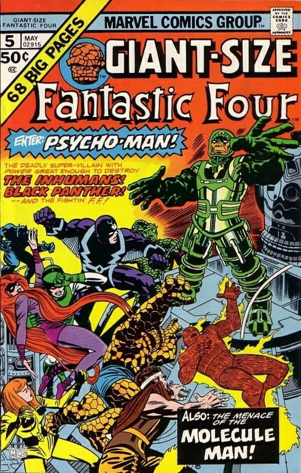 Cover of Giant-Size Fantastic Four #5