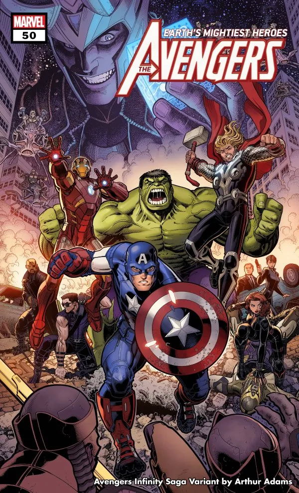 Cover of Avengers #50 (750)