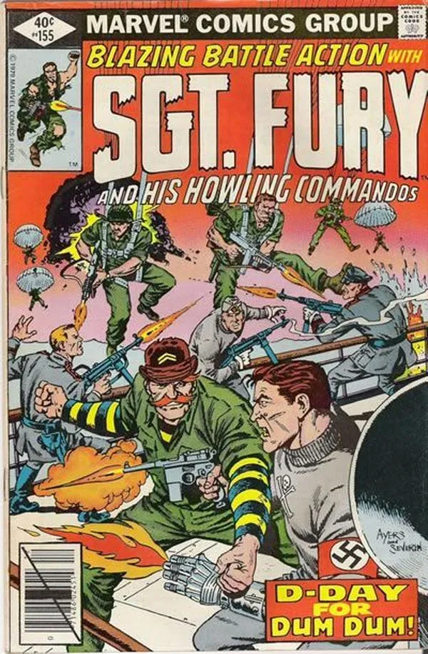Cover of Sgt. Fury and His Howling Commandos #155