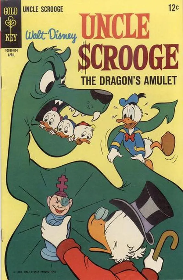 Cover of Walt Disney Uncle Scrooge #74